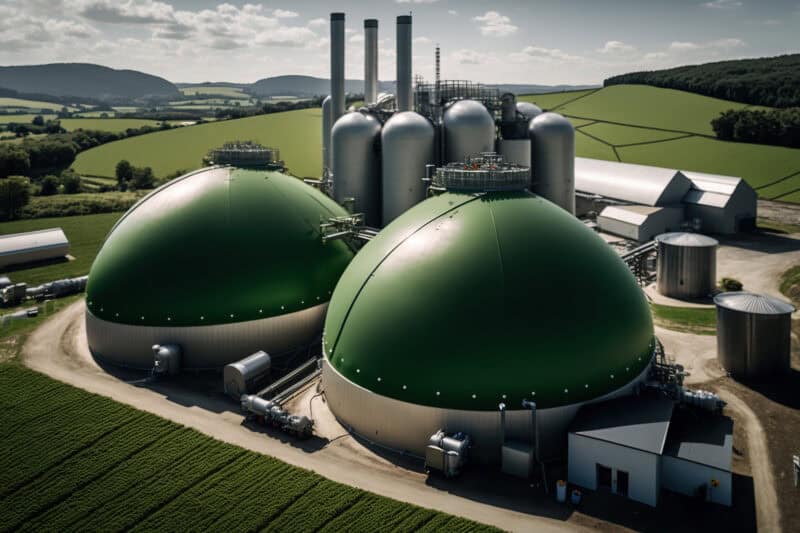 Biogas Anlage